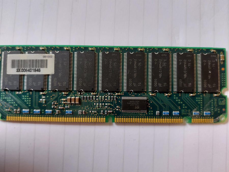 Micron 128MB PC133R CL3 ECC Reg DDR SDRAM DIMM ( MT18LSDT1672G-133C2 ) REF