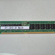 Samsung SUN 1GB DDR-400MHZ PC3200 ECC Registered CL3 184-Pin DIMM ( M312L2920BG0-CCC 371-0072-01 ) REF