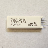 Futaba ceramic core wire wound thermal fuse - Built in resistance 24R 5% ( RFT07 240HM RFT07J24R0T133NH ) NEW