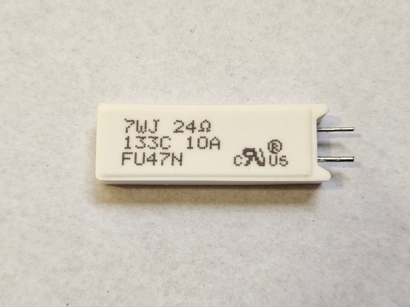 Futaba ceramic core wire wound thermal fuse - Built in resistance 24R 5% ( RFT07 240HM RFT07J24R0T133NH ) NEW