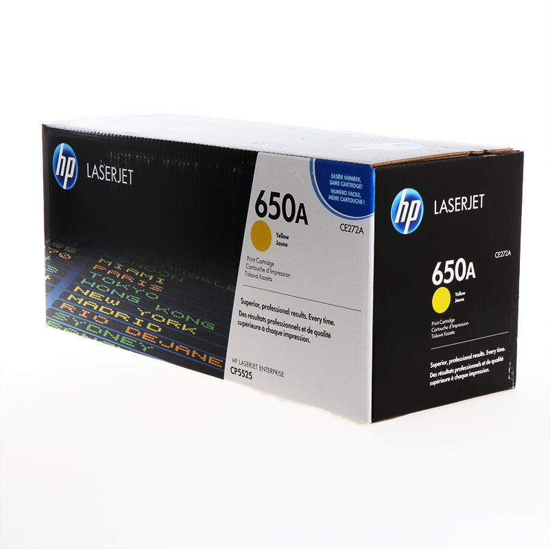 HP LASERJET PRINT CARTRIDGE 650A YELLOW ( CE272A ) NEW OLD STOCK FINAL SALE