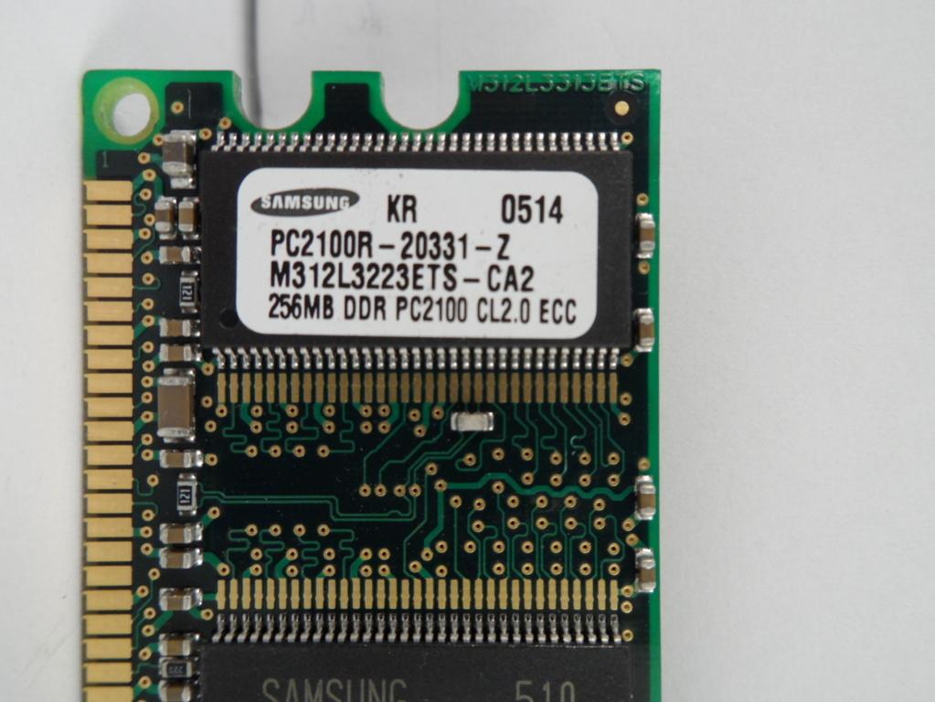 M312L3223ETS-CA2 - Sun/Samsung 256MB ECC DDR PC2100 Memory M312L3223ETS-CA2 - Refurbished
