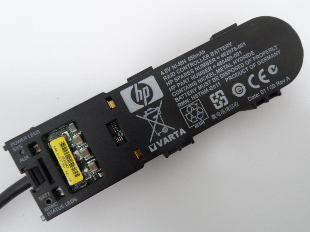460499-001 - HP 460499-001 650MAH P-Series Battery - Refurbished
