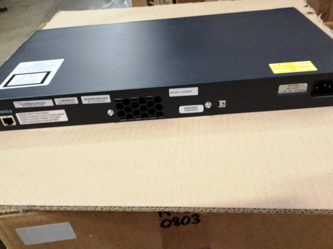 Cisco CATALYST WS-C2960-24TC-S  Managed Switch (WS-C2960-24TC-S NOB )