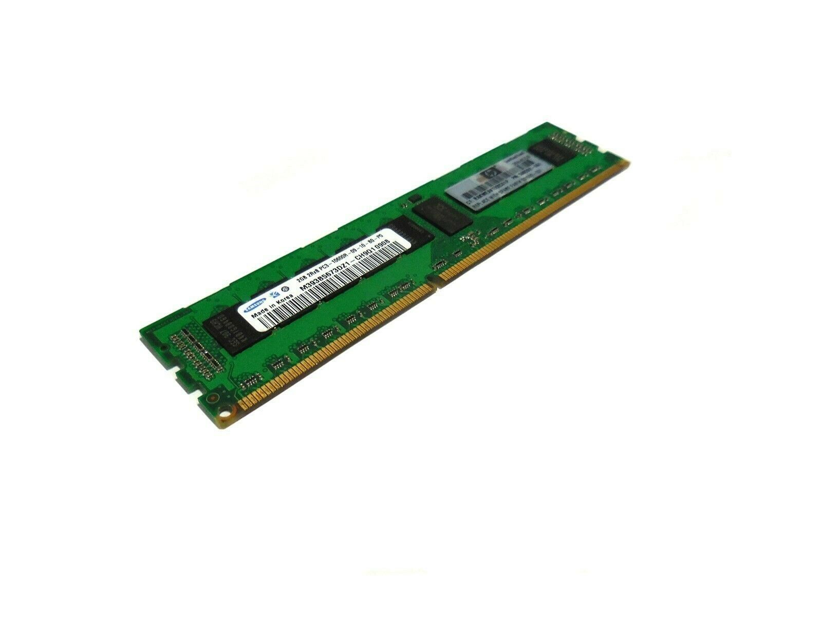 - SAMSUNG  PC3-10600R DDR3-1333 2GB ECC REG 2RX8 (M393B5673DZ1-CH9Q1 NEW)