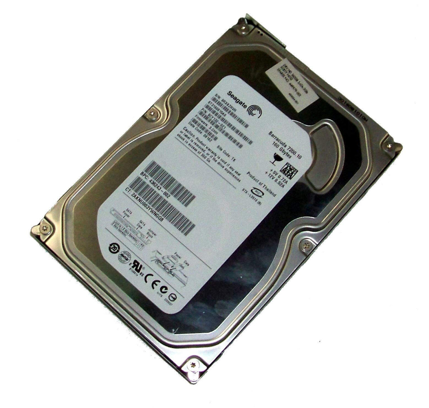 Seagate HP 160GB SATA 3.5" 7200rpm HDD ( ST3160815AS 9CY132-021 436243-002 ) REF