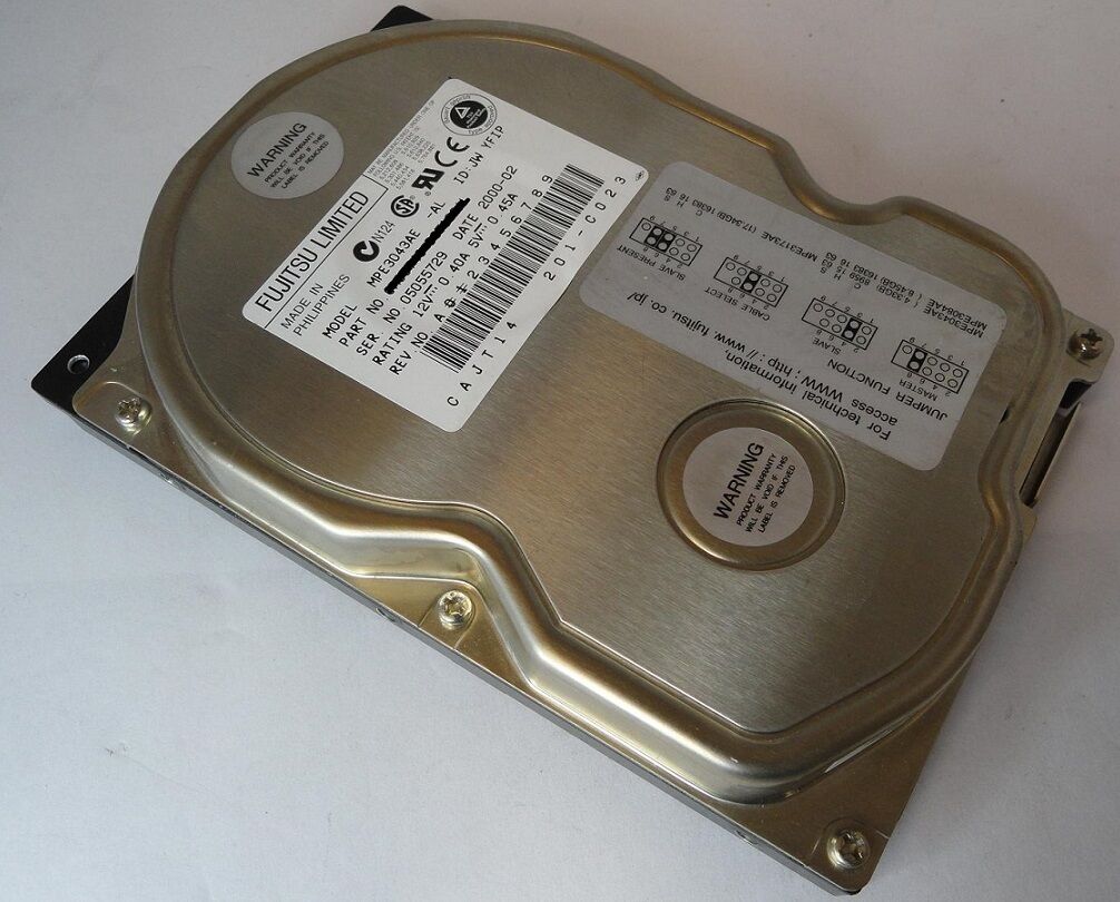 Fujitsu 4.3GB IDE 5400rpm 3.5in HDD ( CA05743-B311 MPE3043AE ) REF