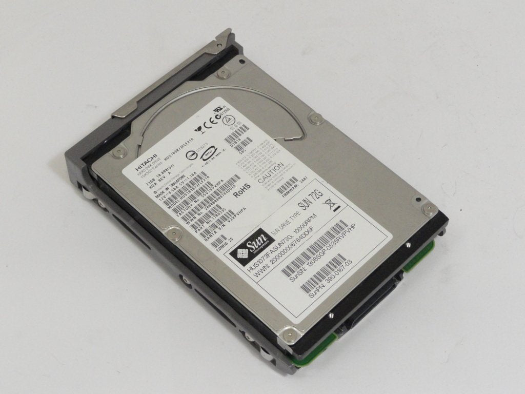 PR04724_17R6335_Hitachi Sun 72GB Fibre Channel 10Krpm 3.5in HDD - Image2