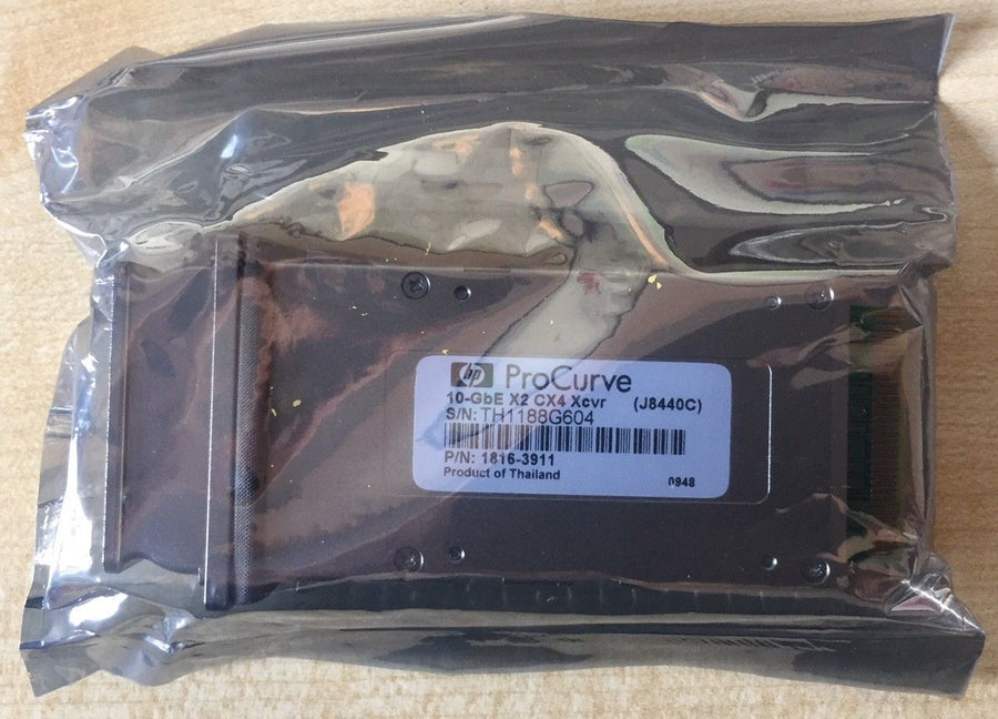 HP Procurve 10GbE x2 CX4 Transceiver Module New (J8440C)