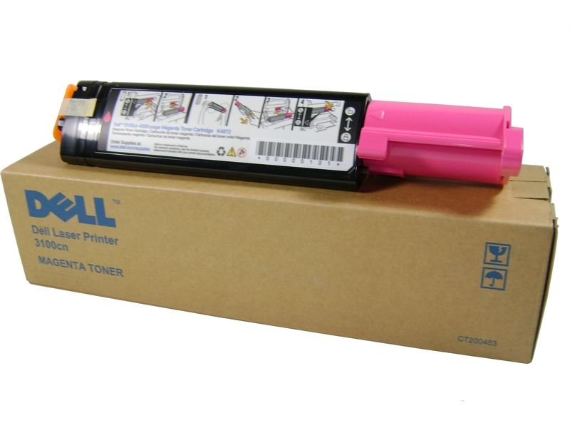 Dell 3100cn Magenta Toner Cartridge ( 0K4972 ) NEW OLD STOCK FINAL SALE