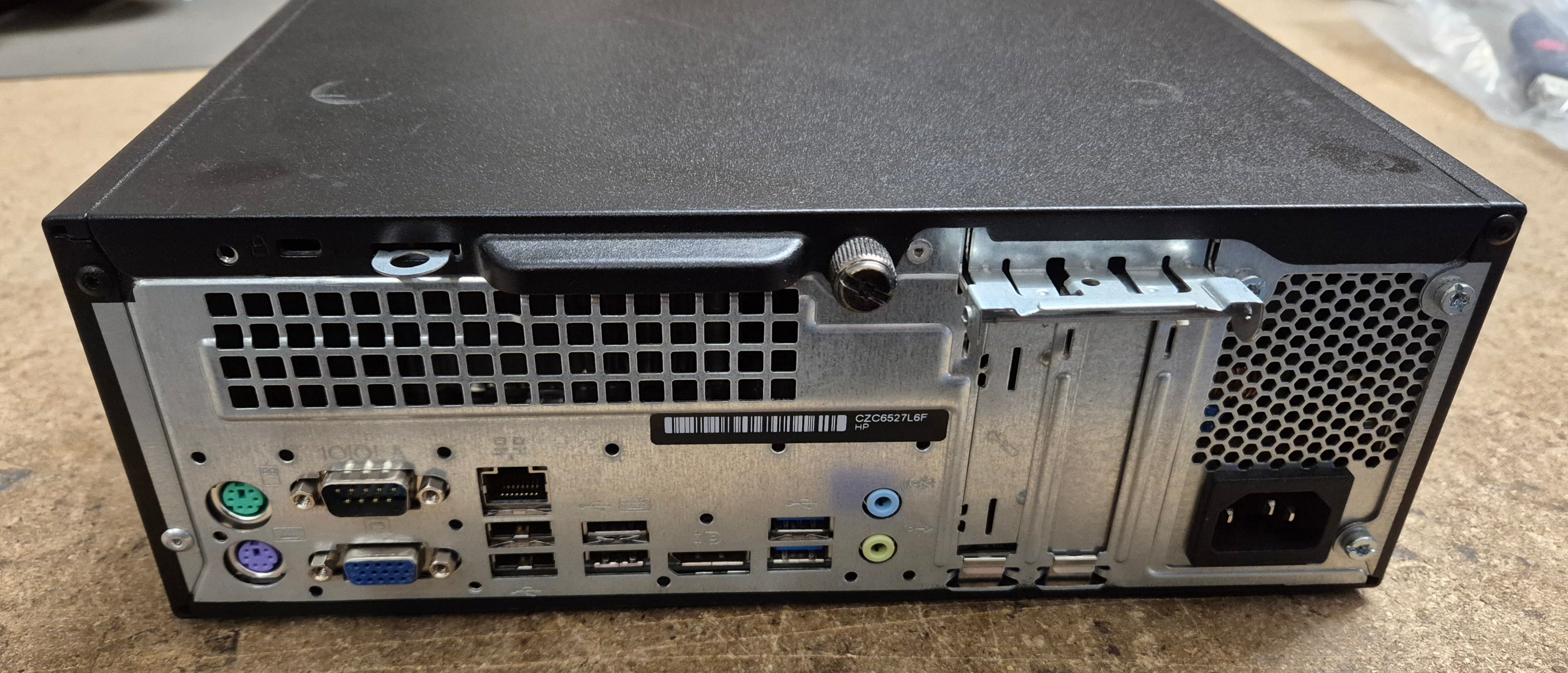 HP ProDesk 400 G3 SFF 250GB SSD 8GB RAM i5-6500 3.2GHz Win10 PC - NO DVD ( W4A90ET#ABU ) USED