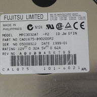 PR12040_CA01675-B90200P2_Fujitsu 3.2GB 3.5" IDE HDD - Image2