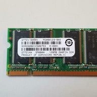 HP 128MB PC2100 DDR-266MHz Unbuffered CL2 SoDimm Q7721-60001 Q7721AX