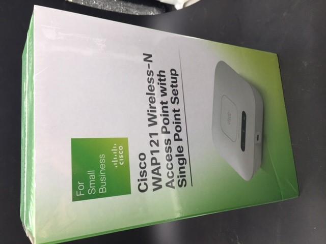 Cisco Small Business Wireless-N Access Point w POE (WAP121-E-K9-G5 )