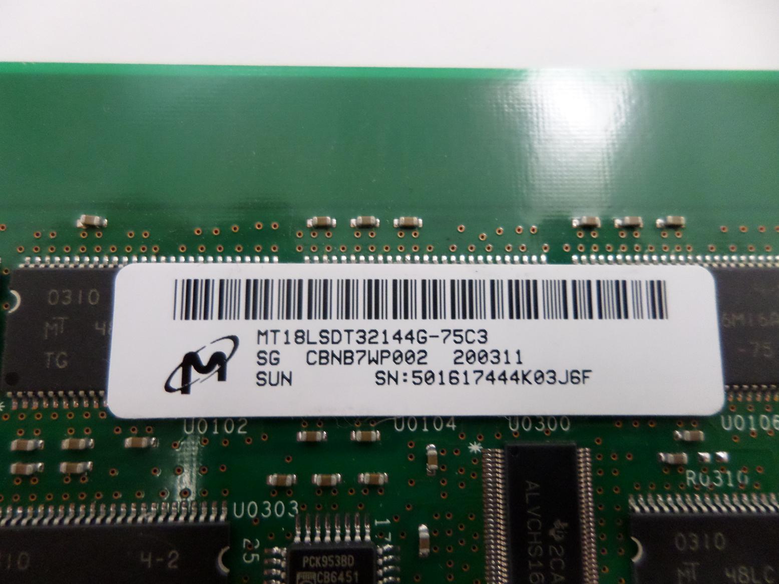 PR23080_MT18LSDT32144G-75C3_Sun/Micron 512MB PC100 SDRAM 100MHz 232-Pin DIMM - Image3