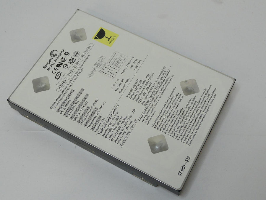 Seagate 40GB IDE 5400rpm 3.5in HDD ( 9Y3001-313 ST340015A ) USED