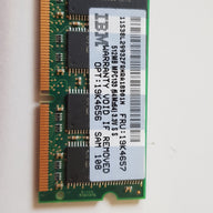 Samsung  512MB 144p PC133 CL3 64x8 2Rx8 3.3V SDRAM SODIMM (IBM LABELLED) (M464S6453BK0-L75)