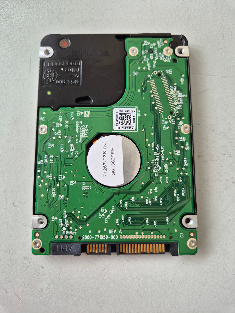 Western Digital HP 500GB SATA 5400RPM 2.5" Hard Drive ( WD5000LPVX-60V0TT0 726835-001 ) REF