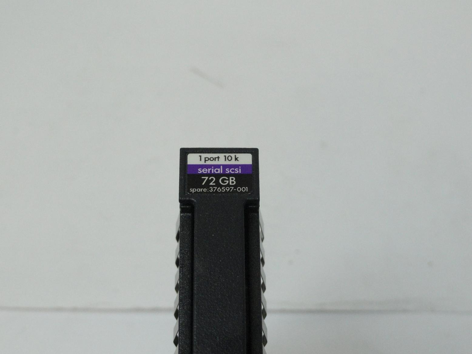 HP Seagate 72GB SAS 10Krpm 2.5in HDD in Caddy ( 9Y4066-131 ST973401SS 375696-002 DG072A8B54 375863-002 376597-001 ) REF