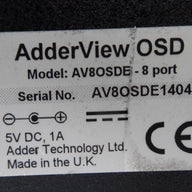 AdderView OSD 8-Port KVM Switch ( AV8OSDE Adderview )