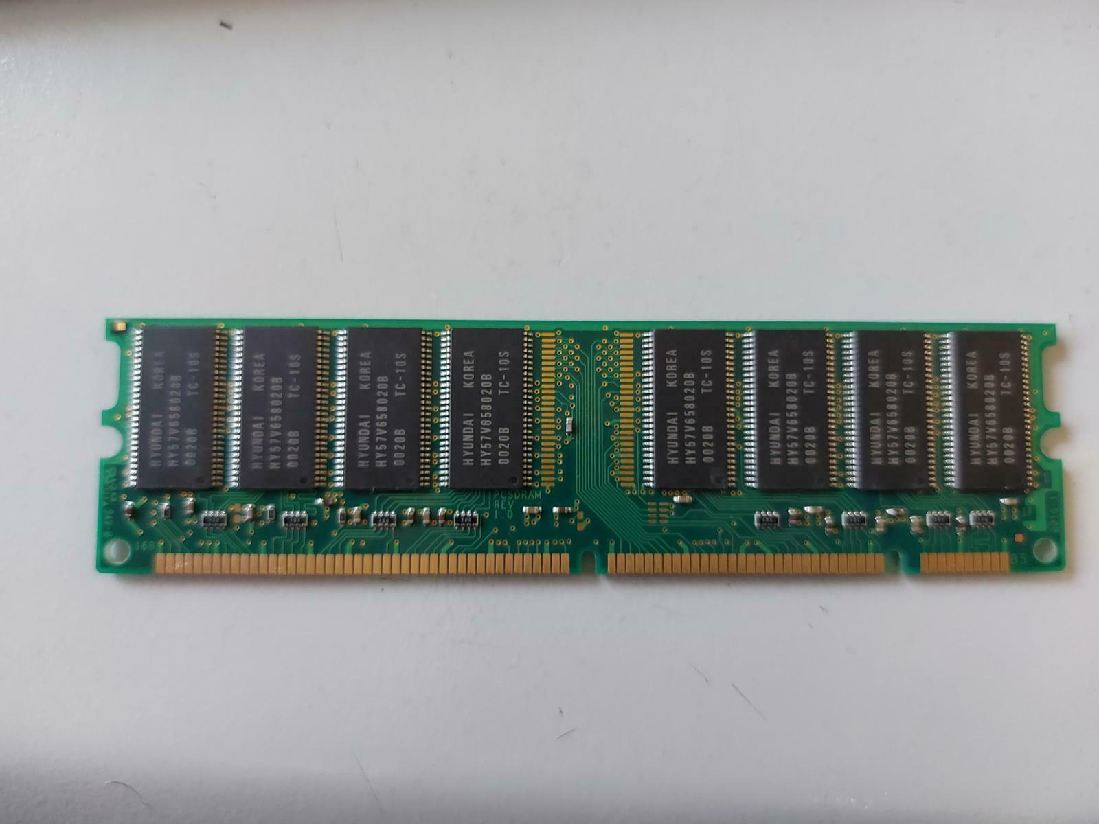 HP 128MB 100MHz PC100 non-ECC Unbuffered CL2 168-Pin DIMM Memory Module D6503A