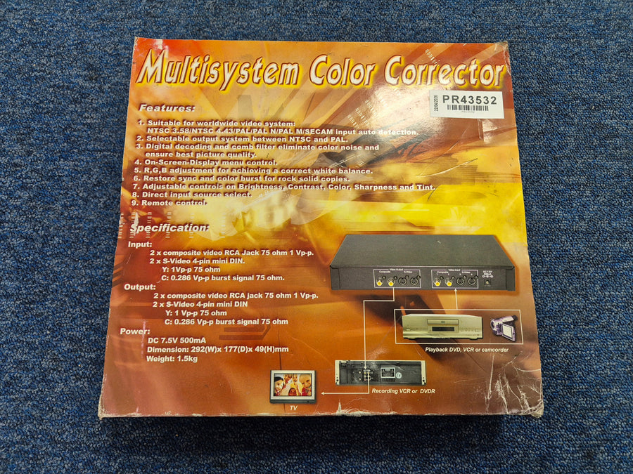 CCR-8 Multisystem Color Corrector USED