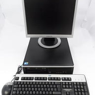 AU247AV - HP Compaq 8000 Elite - FULL SYSTEM - Core 2 Duo 2.93Ghz 4Gb Ram 250Gb HDD CD/DVD-RW SFF PC - With 17\'\' Samsung Monitor - HP Keyboard & Mouse and Windows 7 - USED