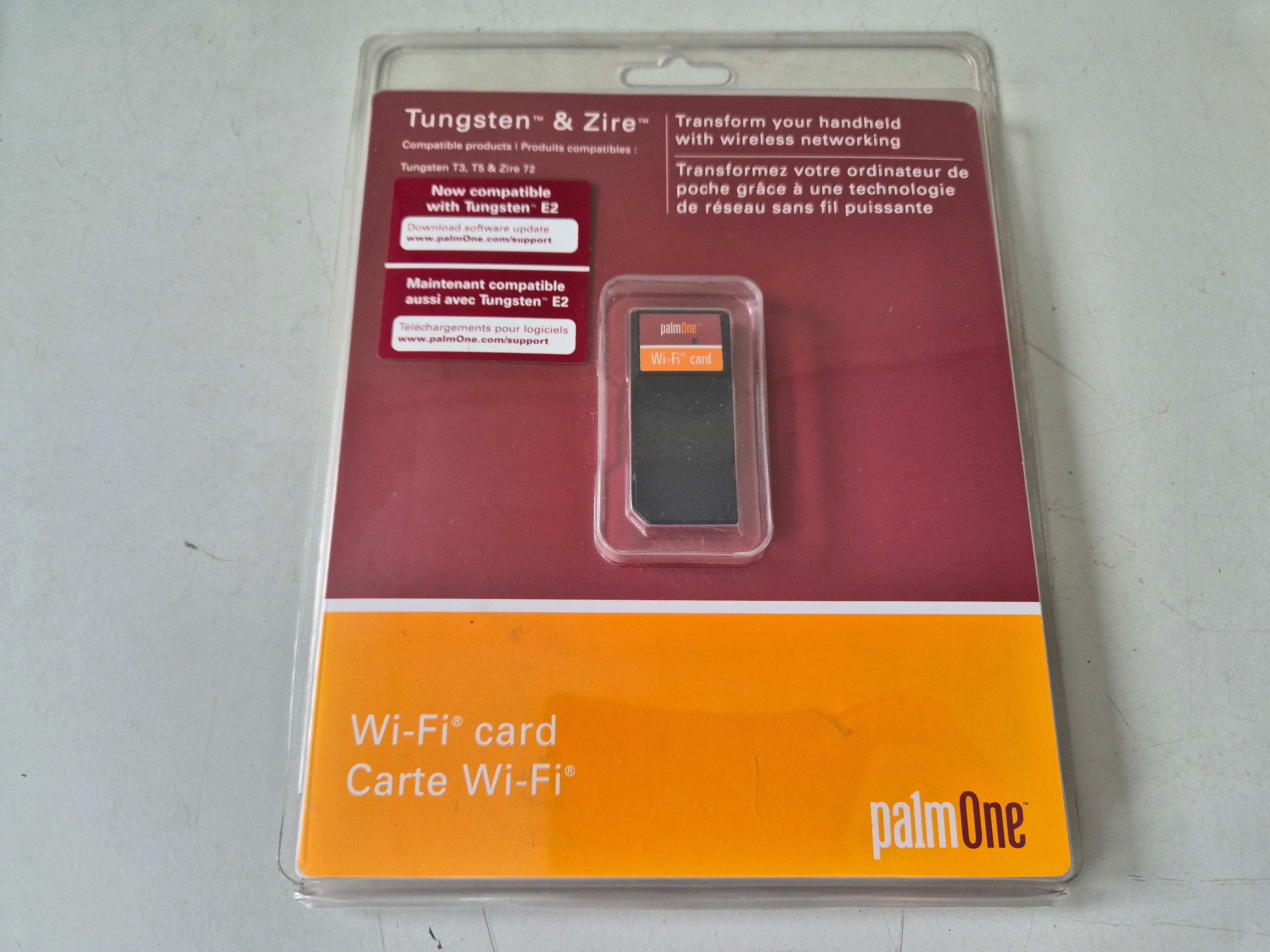 PalmOne Tungsten and Zire Wi-Fi Card ( P10952U 406-10261-01 ) NEW