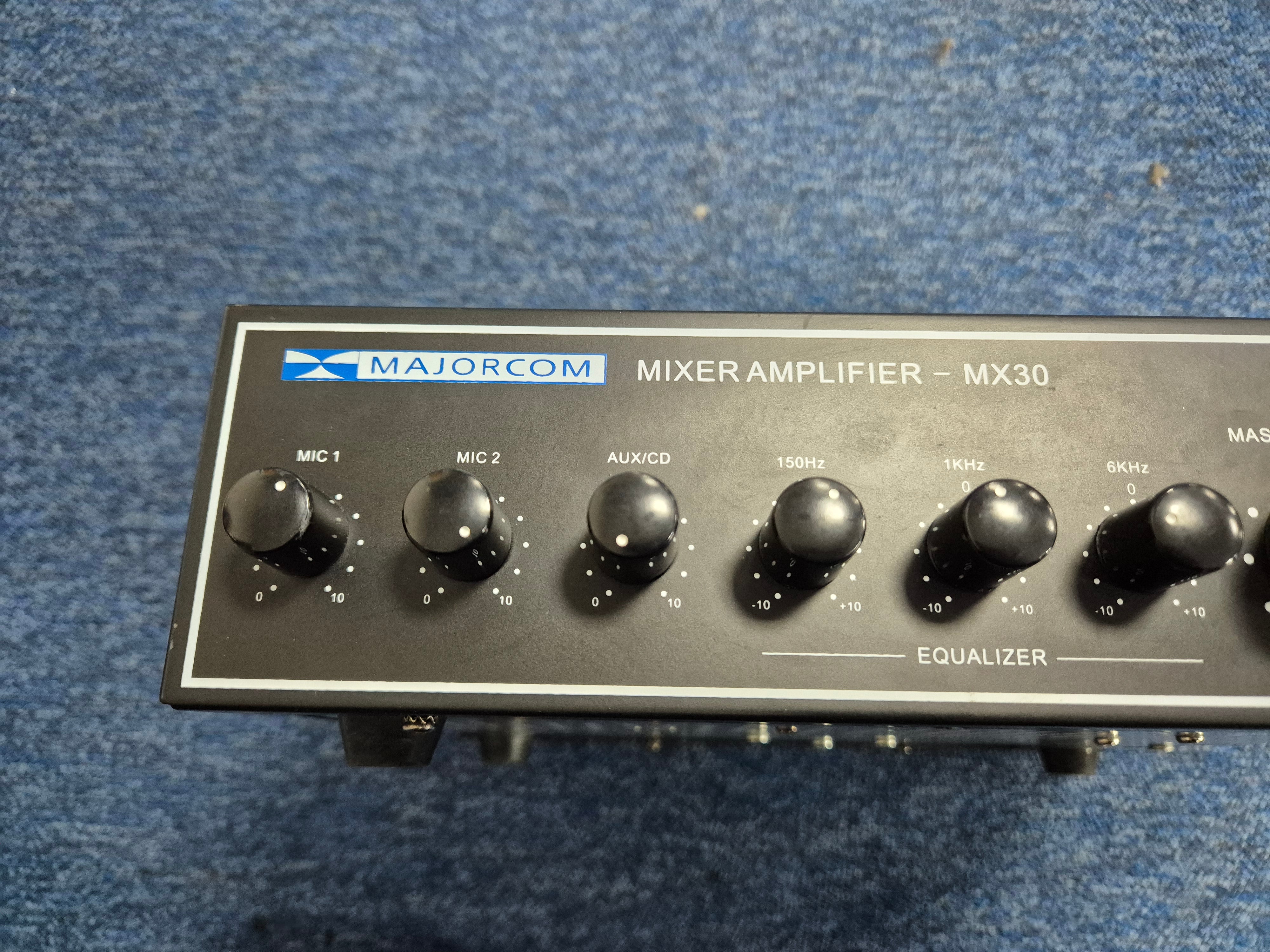 MajorCom 30W Mixer Amplifier ( MX30 ) USED