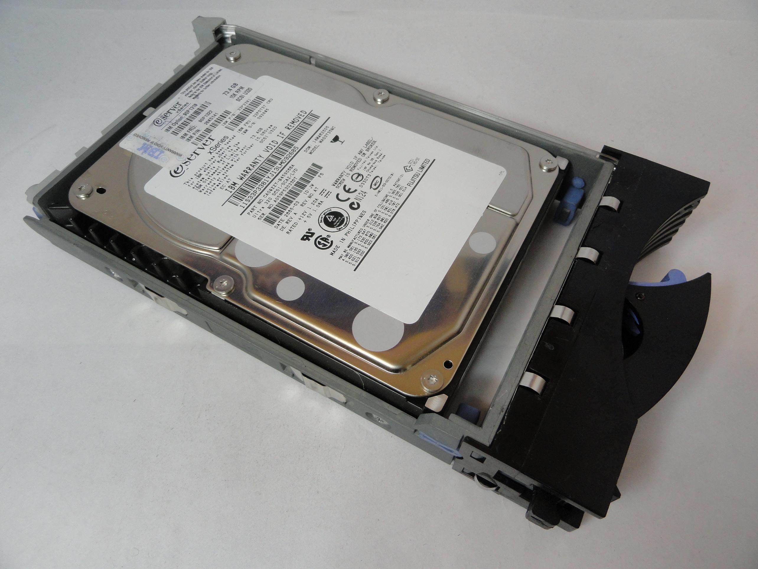 PR22787_CA06227-B45900BA_Fujitsu IBM 73.4Gb SCSI 80 Pin 15Krpm 3.5in HDD - Image4