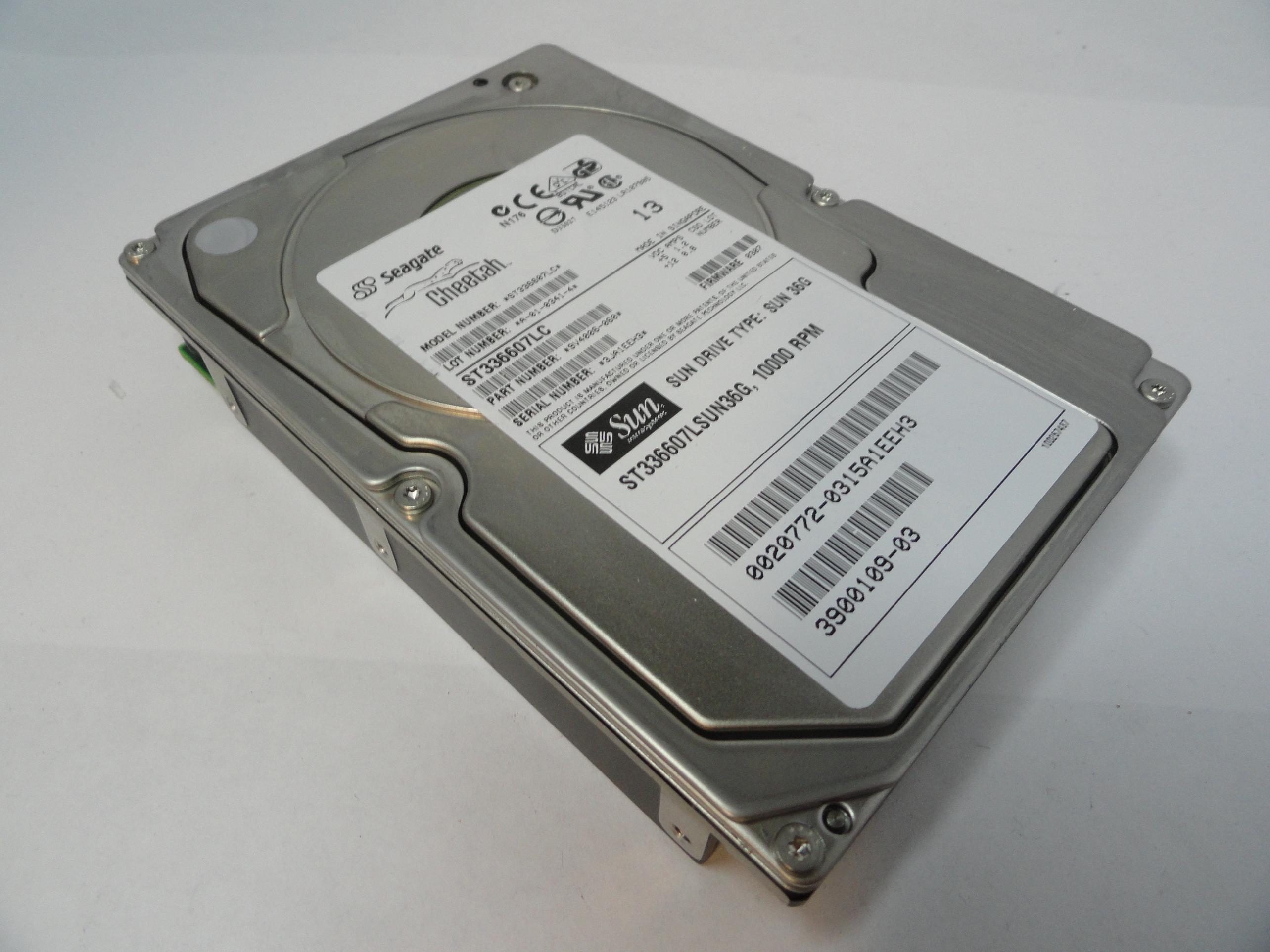 PR19201_9V4006-060_Seagate Sun 36GB SCSI 80 Pin 10Krpm 3.5in HDD - Image3