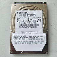 Toshiba 250GB 5400PRM SATA 2.5in HDD ( MK2546GSX HDD2D90 ) REF