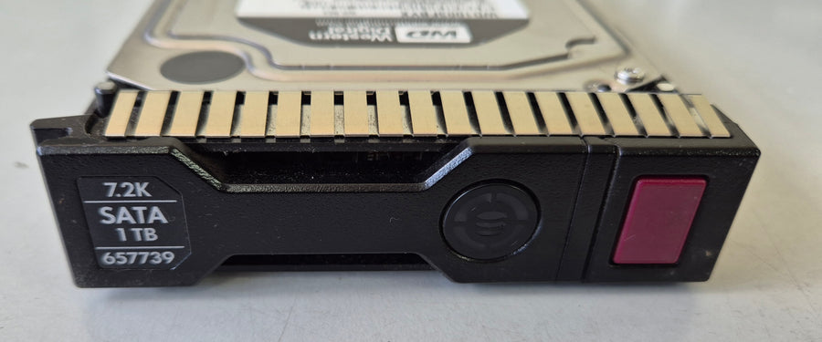 Western Digital HP 1TB 7.2KRPM SATA 3.5" HDD in Caddy ( WD1003FBYX-708DB0 657749-001 657753-002 MB1000GCEEK ) REF