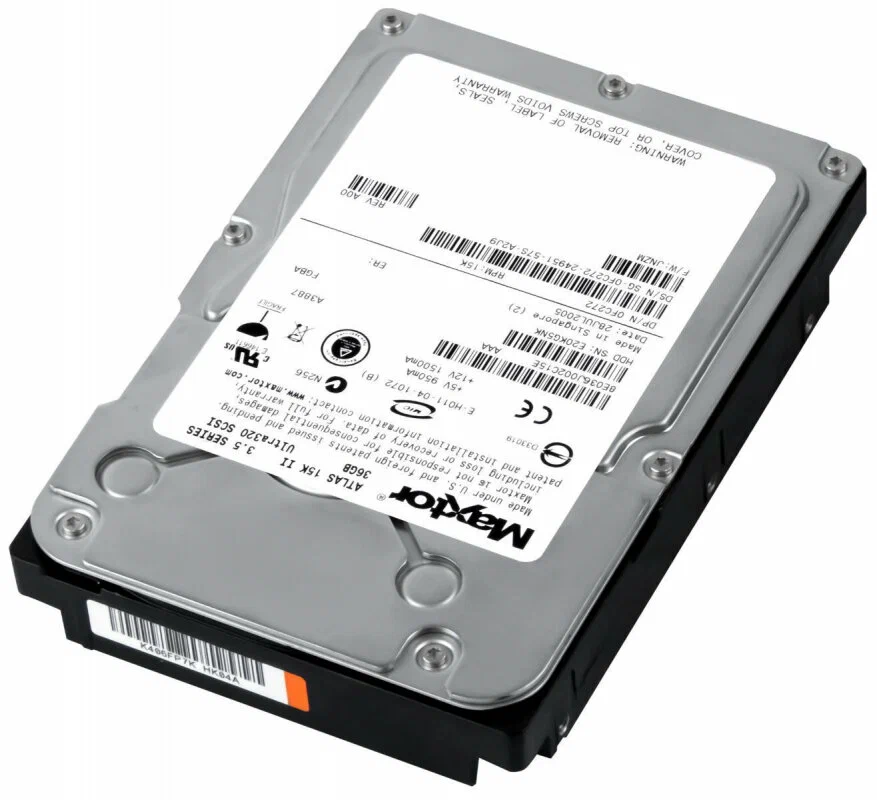 Maxtor HP 36.4Gb SCSI 80Pin 15Krpm 3.5in HDD ( 8E036J0 356914-001 BF03687B54 271837-016 3R-A5098-AA ) REF
