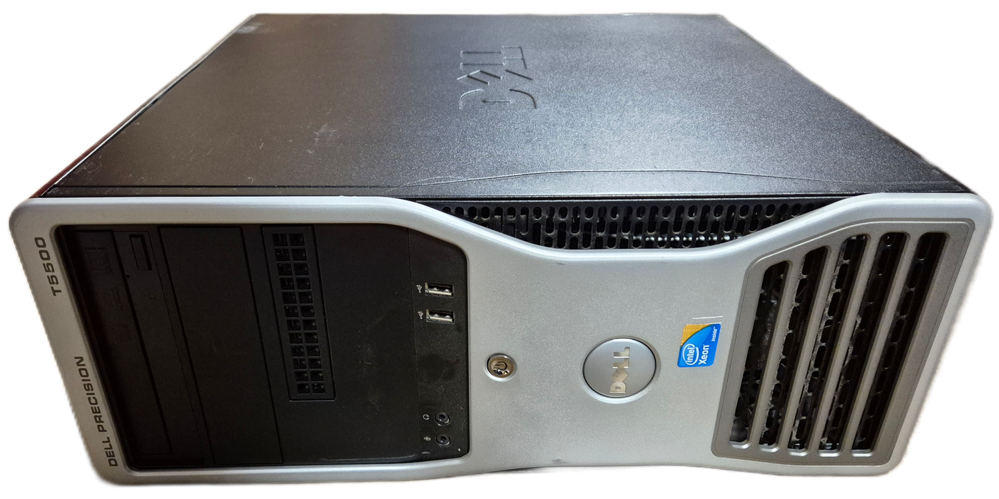 Dell Precision T5500 Xeon X5690 3.47Ghz 24GB RAM NO HDD NO OS Win7Pro COA present USED 