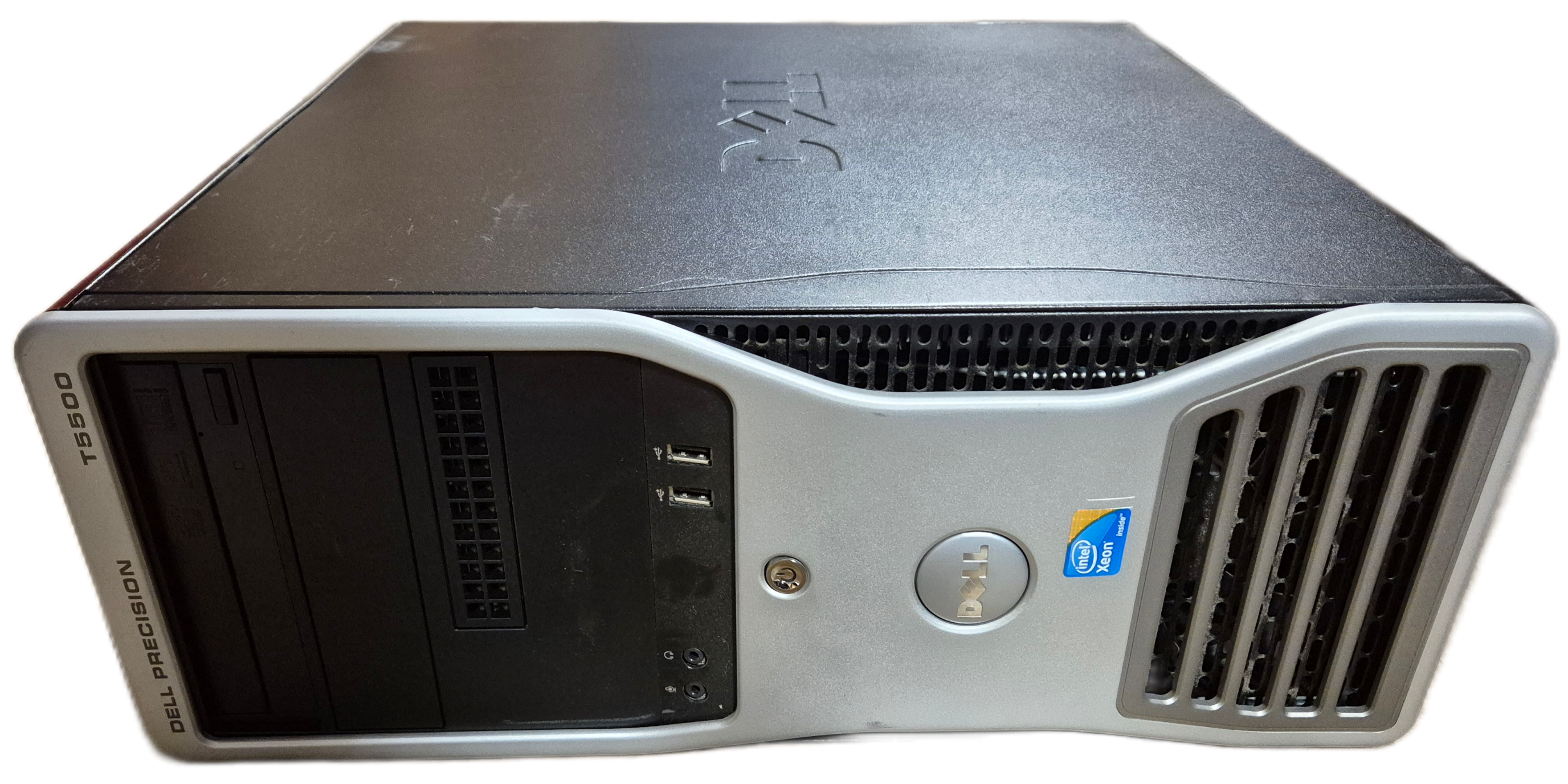 Dell Precision T5500 Xeon X5690 3.47Ghz 24GB RAM NO HDD NO OS Win7Pro COA present USED 