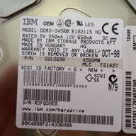 PR02574_22L0298_IBM 4.5GB SCSI 68 pin 7200rpm 3.5in HDD - Image2