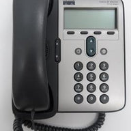 CP-7912G - Cisco Systems 7912 Series IP Phone - Black & Silver - Without PSU - Untested - No Stand - ASIS