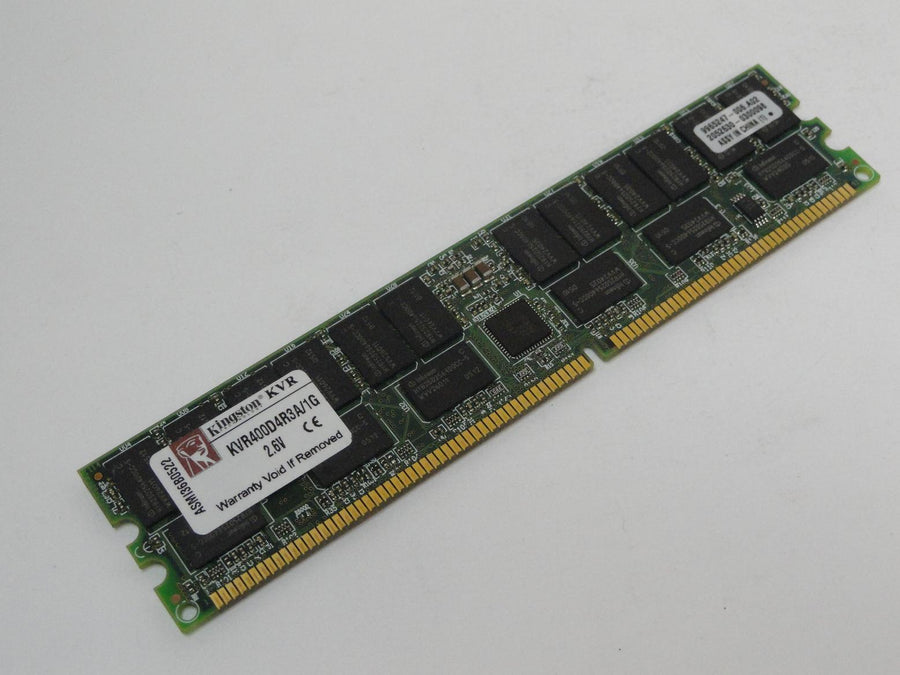 Kingston 1GB PC3200 DDR-400MHz DIMM RAM ( 9965247-006.A02 KVR400D4R3A/1G ) REF
