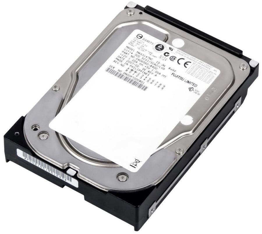 Fujitsu IBM 146.8Gb SCSI 80Pin 15Krpm 3.5in HDD ( CA06560-B45900BA MAX3147NC 26K5826 39R7318 40K1028 ) REF