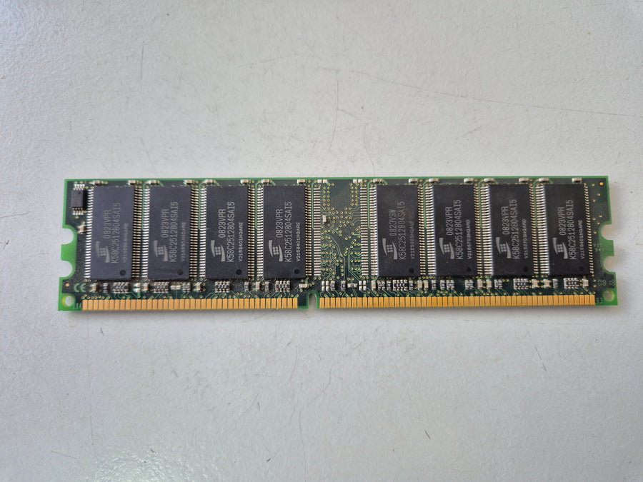 Kingston 1GB PC3200 DDR-400MHz non-ECC Unbuffered CL3 184-Pin DIMM ( KVR400X64C3A/1G 99U5193-100.A00LF ) REF