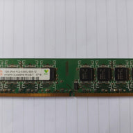 Hynix/HP 1GB PC2-5300 DDR2-667MHz non-ECC Unbuffered CL5 240-Pin DIMM Dual Rank Memory Module (HYMP512U64BP8-Y5 AB 377726-888)