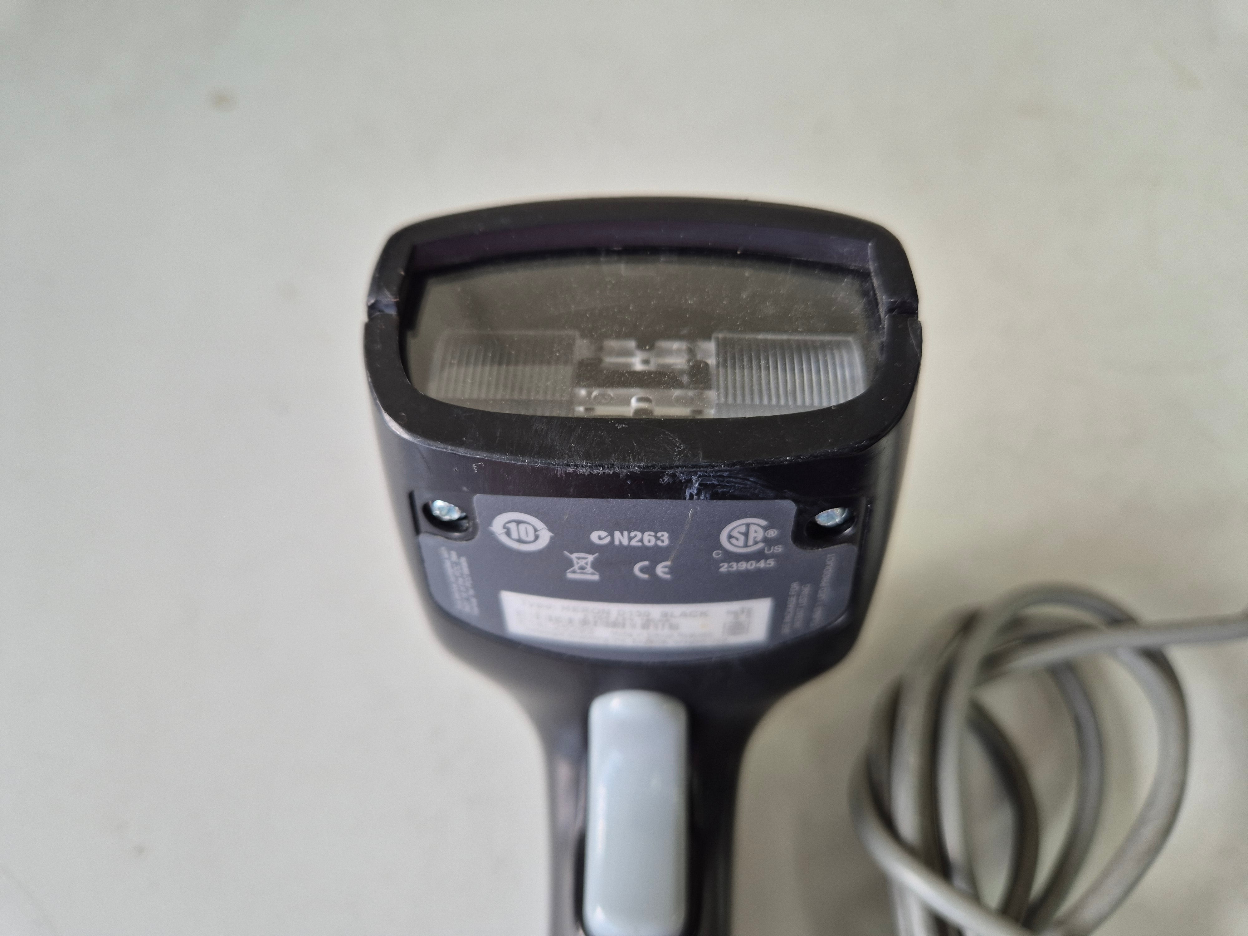 Datalogic Heron D130 USB Barcode Scanner - Black ( D130 ) USED