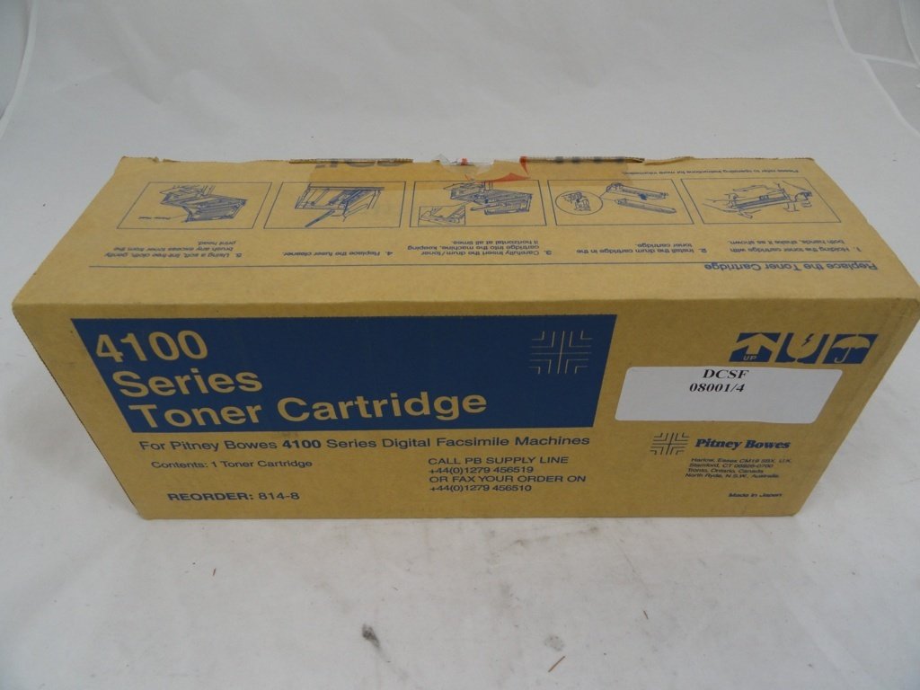 oem Pitney Bowes 4100 Series Toner Cartridge ( 814-8 ) NOB FINAL SALE