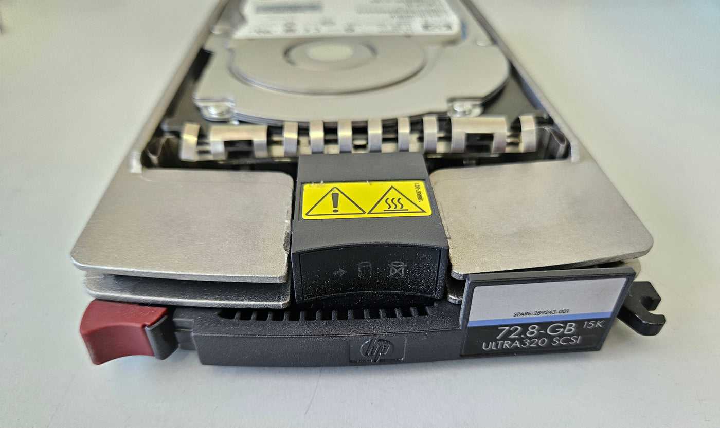 HP Dell 72.8GB SCA80 3.5" HDD in Caddy ( 306645-003 BF072863BA 271837-014 3R-A4145-AA ) USED