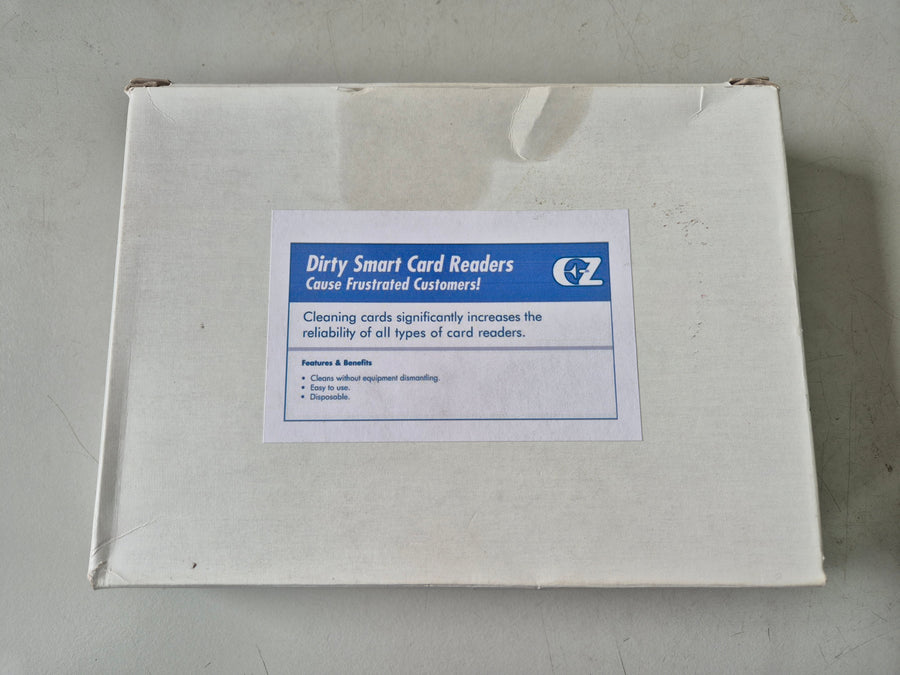 EZ Smart Card Reader Cleaning Cards 50 Pack NEW