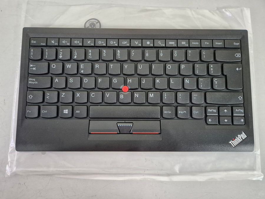 Lenovo KT-1255 ThinkPad Compact Bluetooth Keyboard w/ trackpoint - Spanish ( 4Y40U90594 03X7715 ) USED