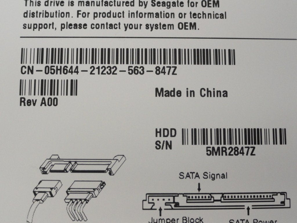 PR11819_9W2812-133_Seagate Dell 80GB SATA 7200rpm 3.5in HDD - Image2
