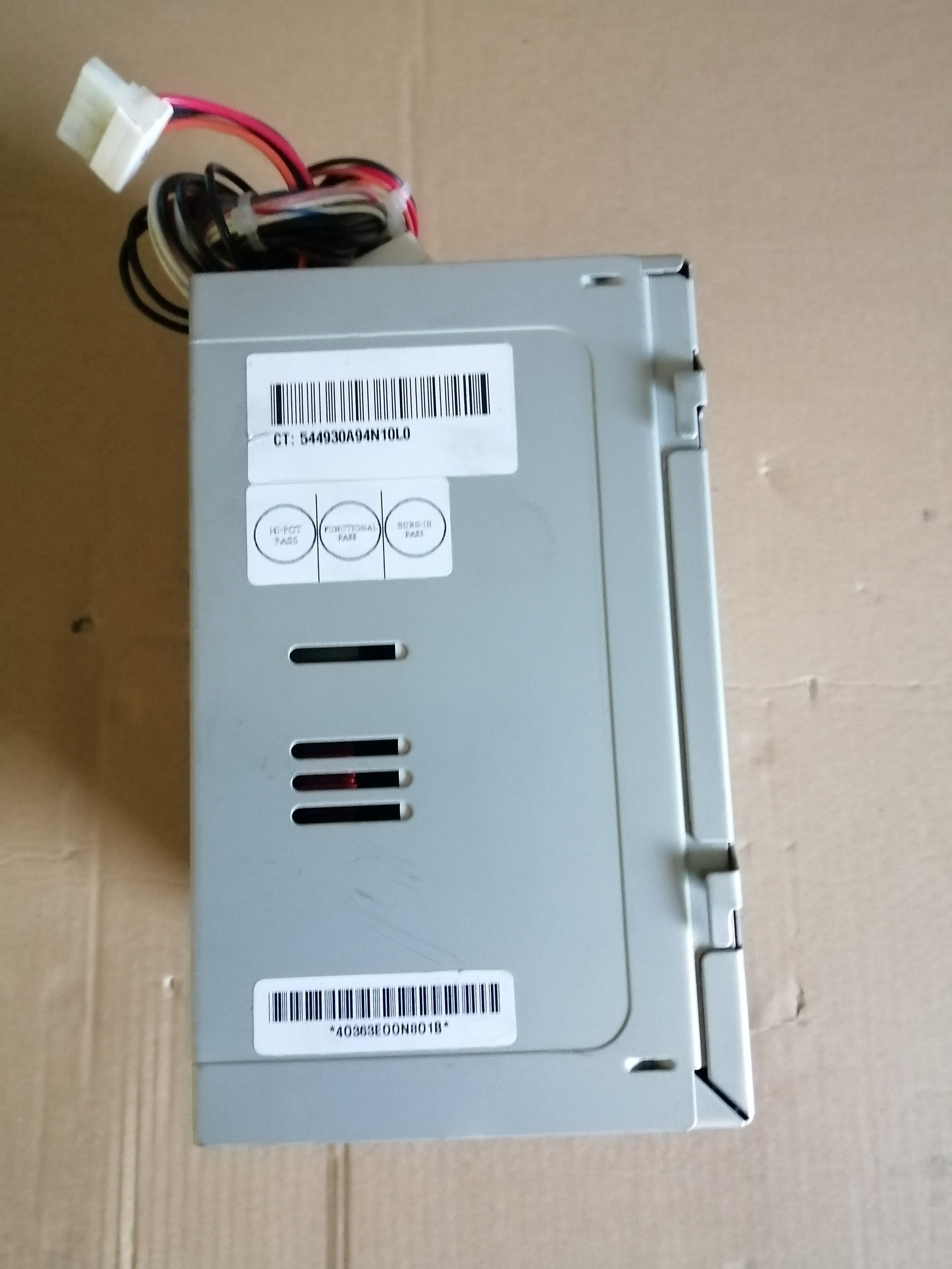Compaq ATX 460W Power Supply EWP115 Series ( WTX460-3505 189643-001 ) REF