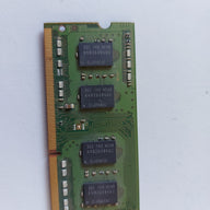 Samsung 2 GB 204 pin DDR3-1333 SO-DIMM Original 1333 mhz, PC3-10600S, CL9, 256Mx8, Single Rank ( M471B5773CHS-CH9)